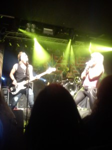 Jalle and Olli prancing around the stage - number 2