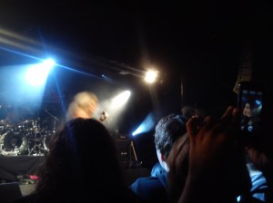 Blurry, backs of heads - bad photo number ... I lost count